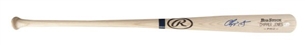 Chipper Jones Signed Game Issued Rawlings Big Stick Bat (MLB Auth)